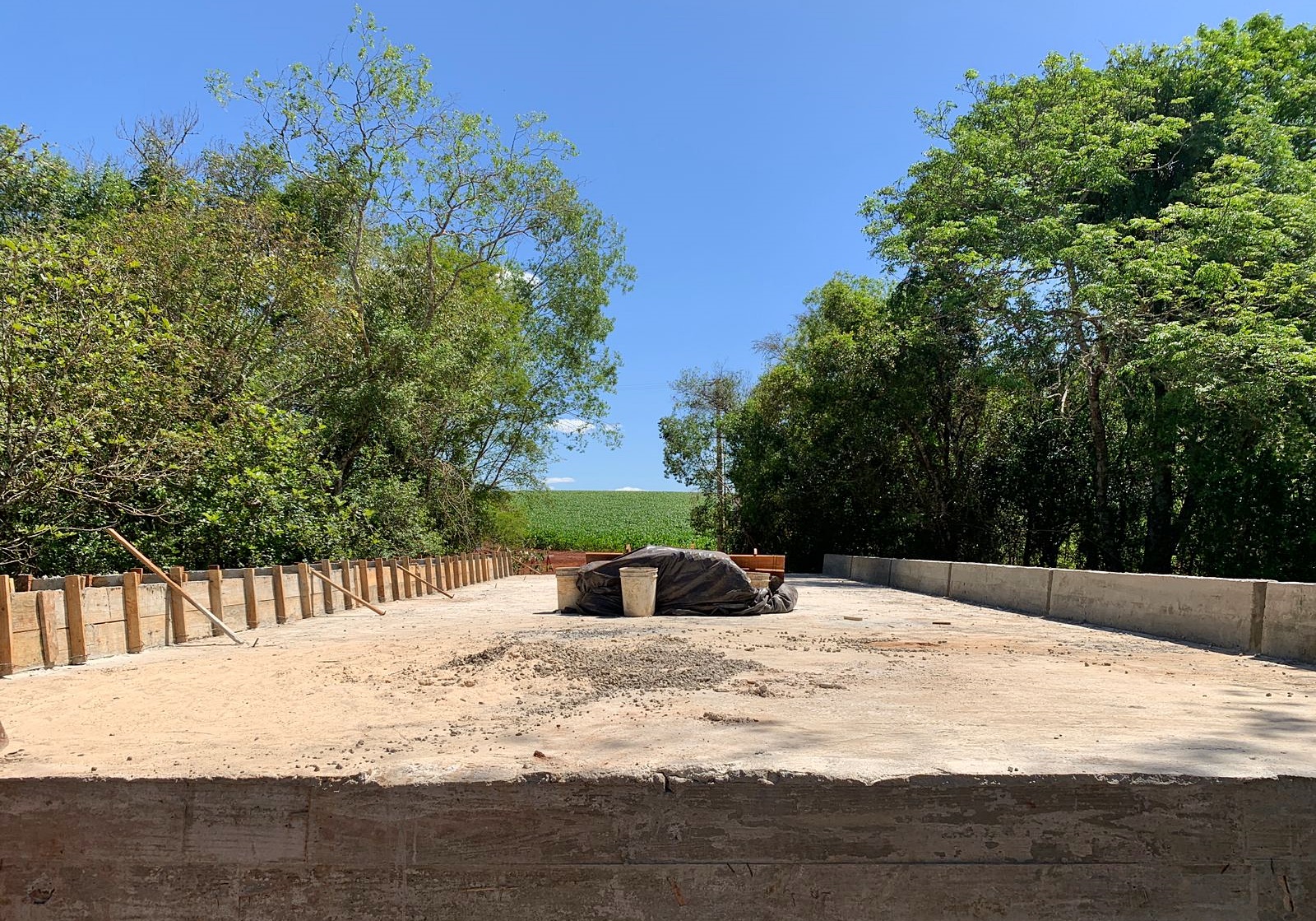 Concluída a construção da nova ponte sobre o Arroio Ximbocu, acesso à localidade Coqueiros