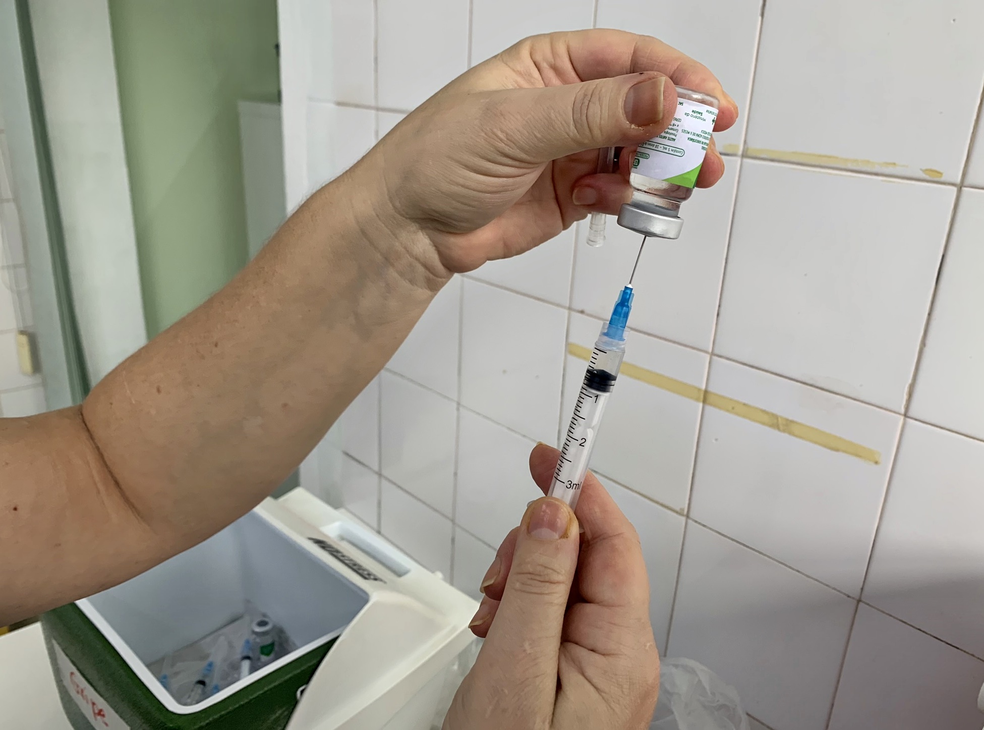 Pessoas a partir dos 6 meses podem receber a vacina contra a gripe