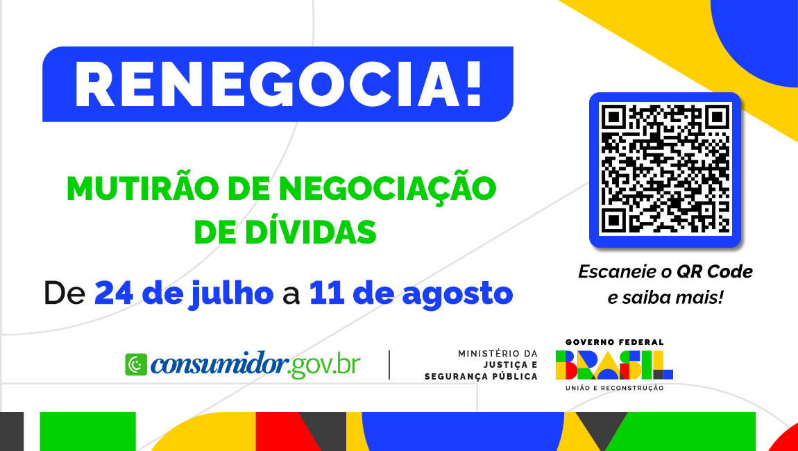 Consumidores podem negociar dívidas por meio do site consumidor.gov.br