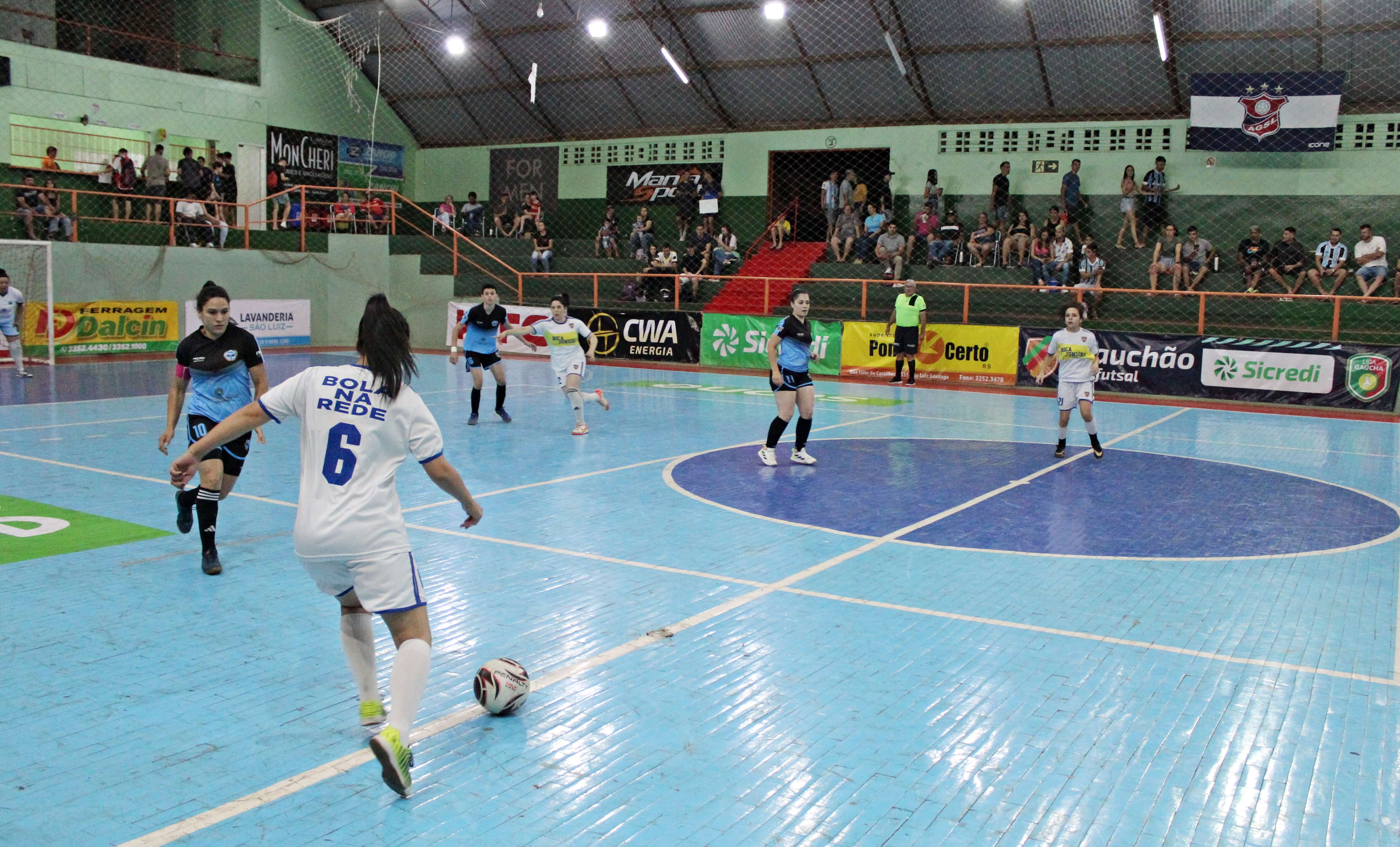 Confira os jogos desta segunda-feira do Campeonato Municipal de Futsal