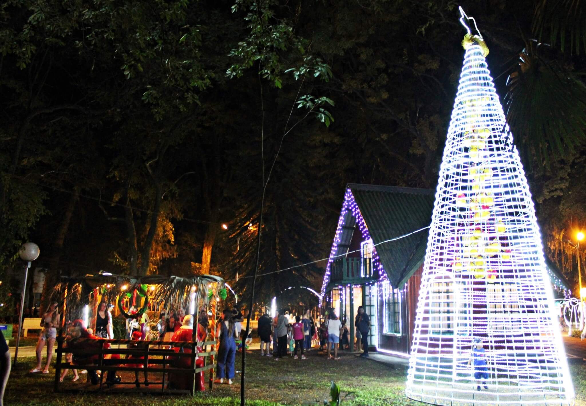 Visitas na Casa do Papai Noel seguem até sexta-feira