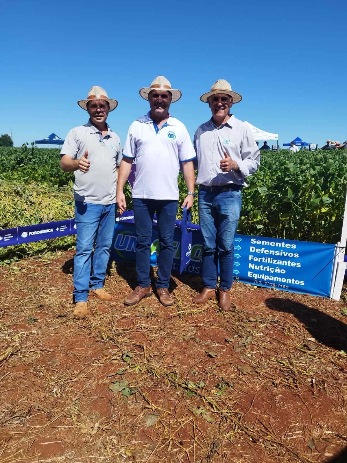 VICE-PREFEITO DANIEL PARTICIPOU DE DIA DE CAMPO PROMOVIDA PELA UNIAGRO