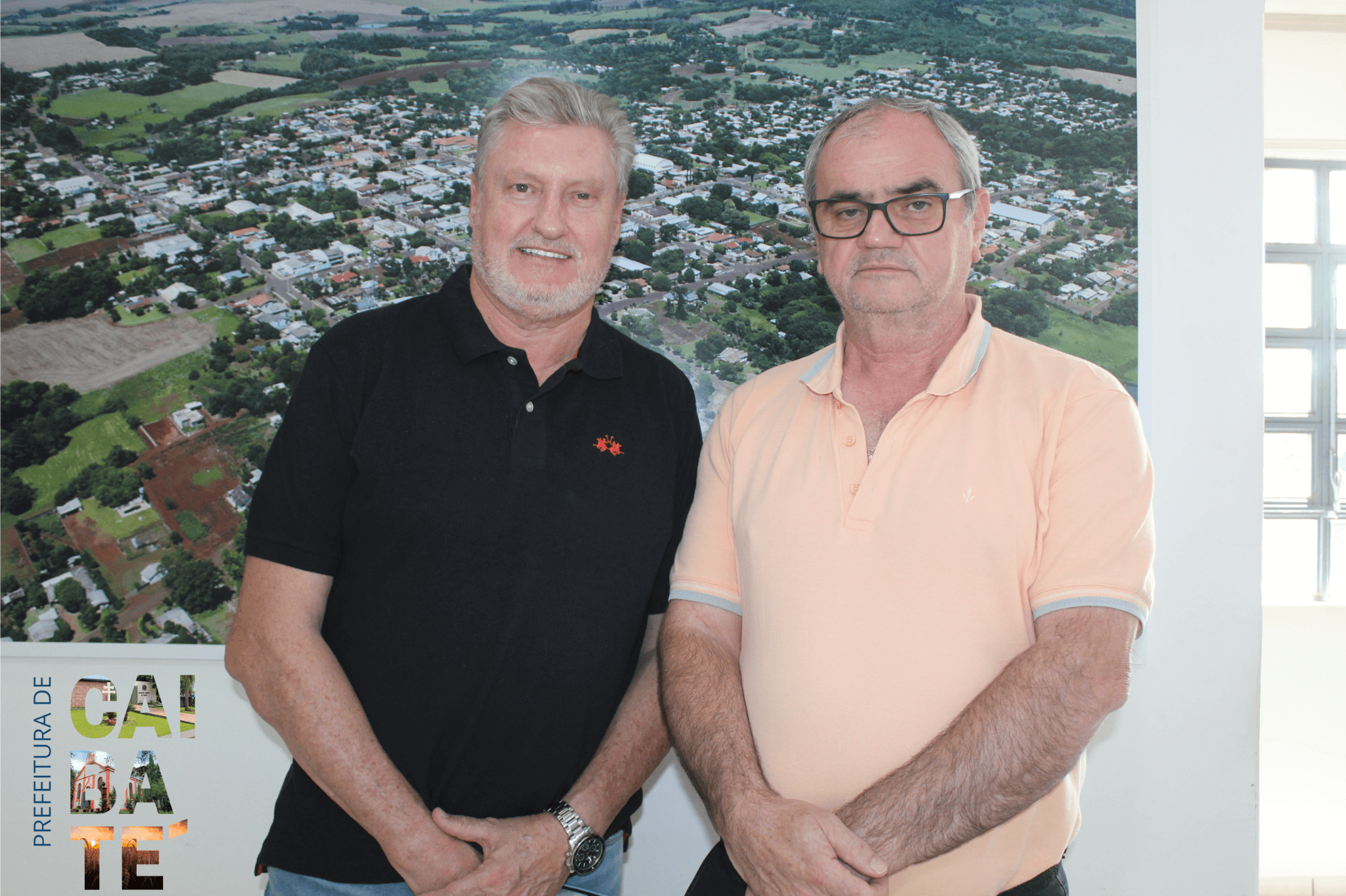 PREFEITO AMAURI RECEBEU VISITA DO COORDENADOR ESTADUAL DE AGRICULTURA ARTON BEUTINGER