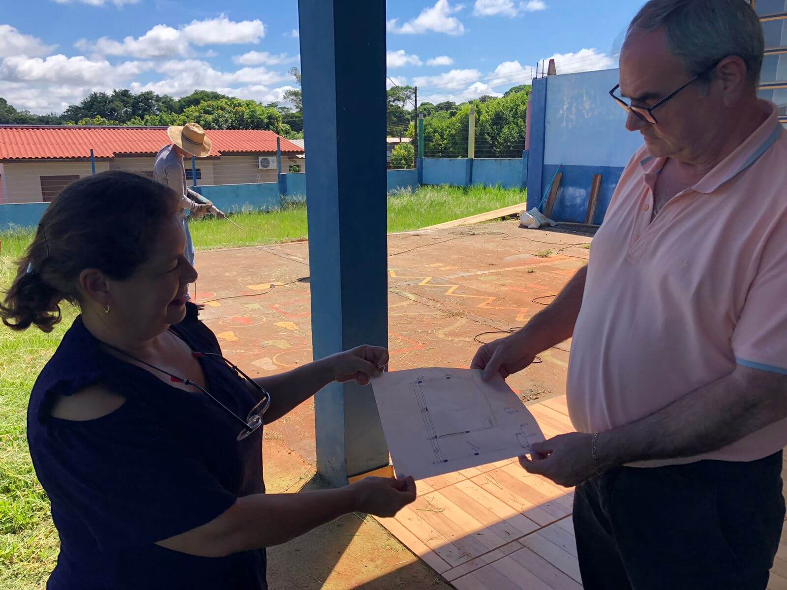 GESTÃO E PLANEJAMENTO: ESCOLA MUNICIPAL SÃO CARLOS GANHARÁ MAIS UMA SALA DE AULA