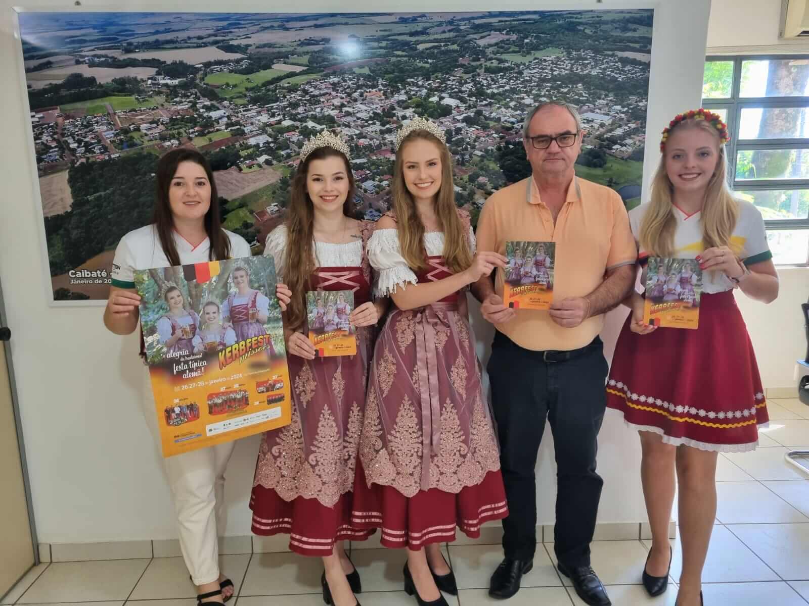 PREFEITO AMAURI RECEBEU CONVITE PARA 31ª KERBFEST MISSÕES 