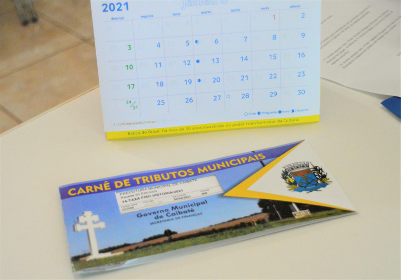 CARNÊS DE IPTU E ALVARÁ DEVEM SER RETIRADOS NA SECRETARIA DE FINANÇAS DA PREFEITURA 