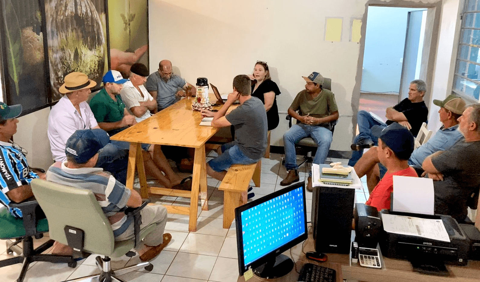 REALIZADA IMPORTANTE REUNIÃO DO CONDER EM CAIBATÉ