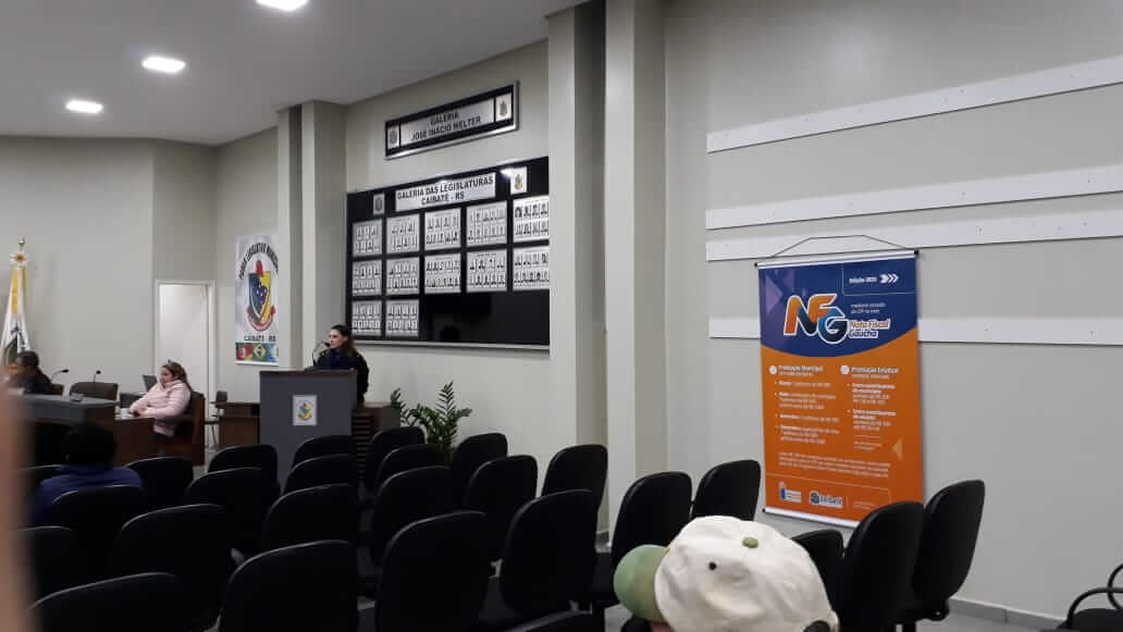 DIVULGAÇÃO DO PROGRAMA NOTA FISCAL GAÚCHA NA CÂMARA DE VEREADORES 