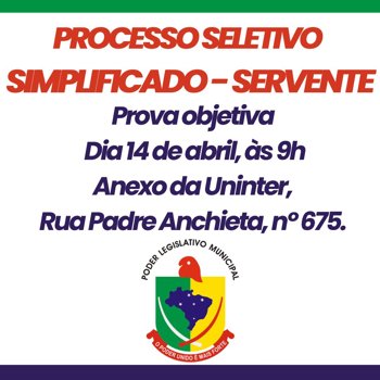 PROCESSO SELETIVO