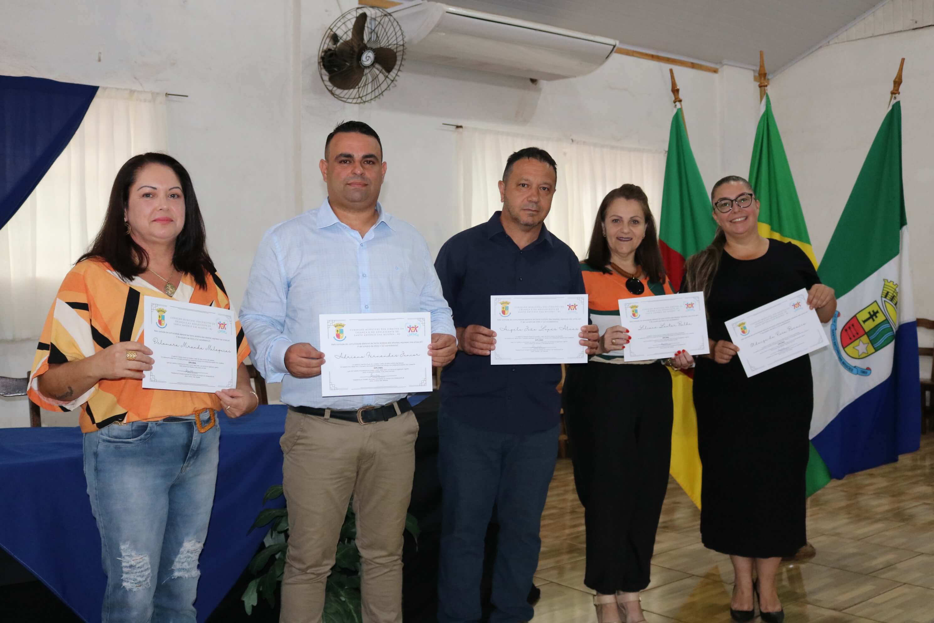 Posse dos novos conselheiros tutelares de Santo Antônio das Missões