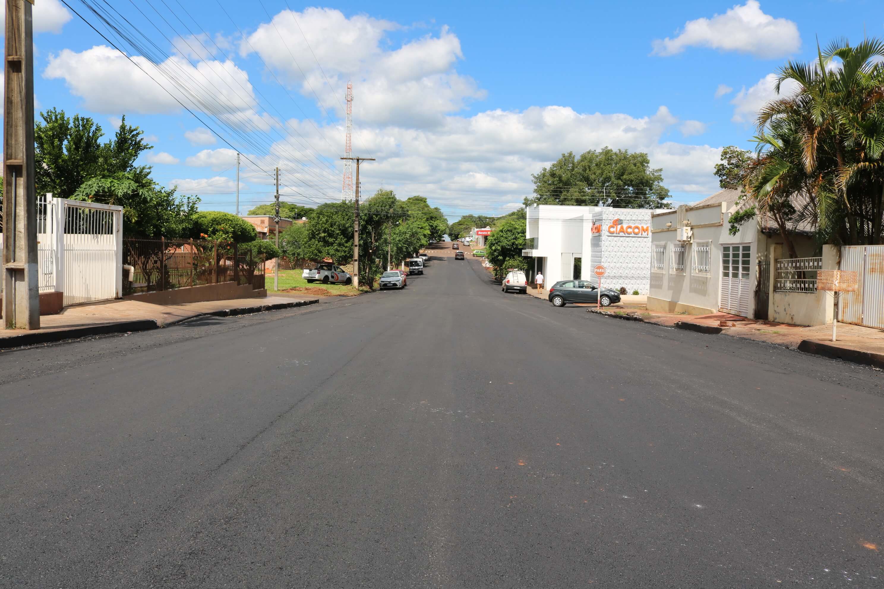 Prefeitura concluiu com sucesso o capeamento asfáltico