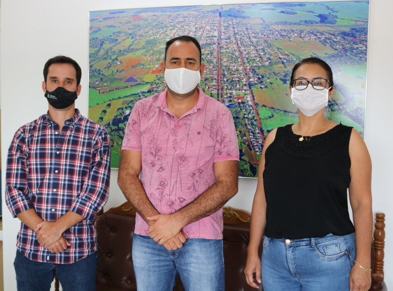 Prefeito recebe visita do Assessor da Presidência da Farsul 