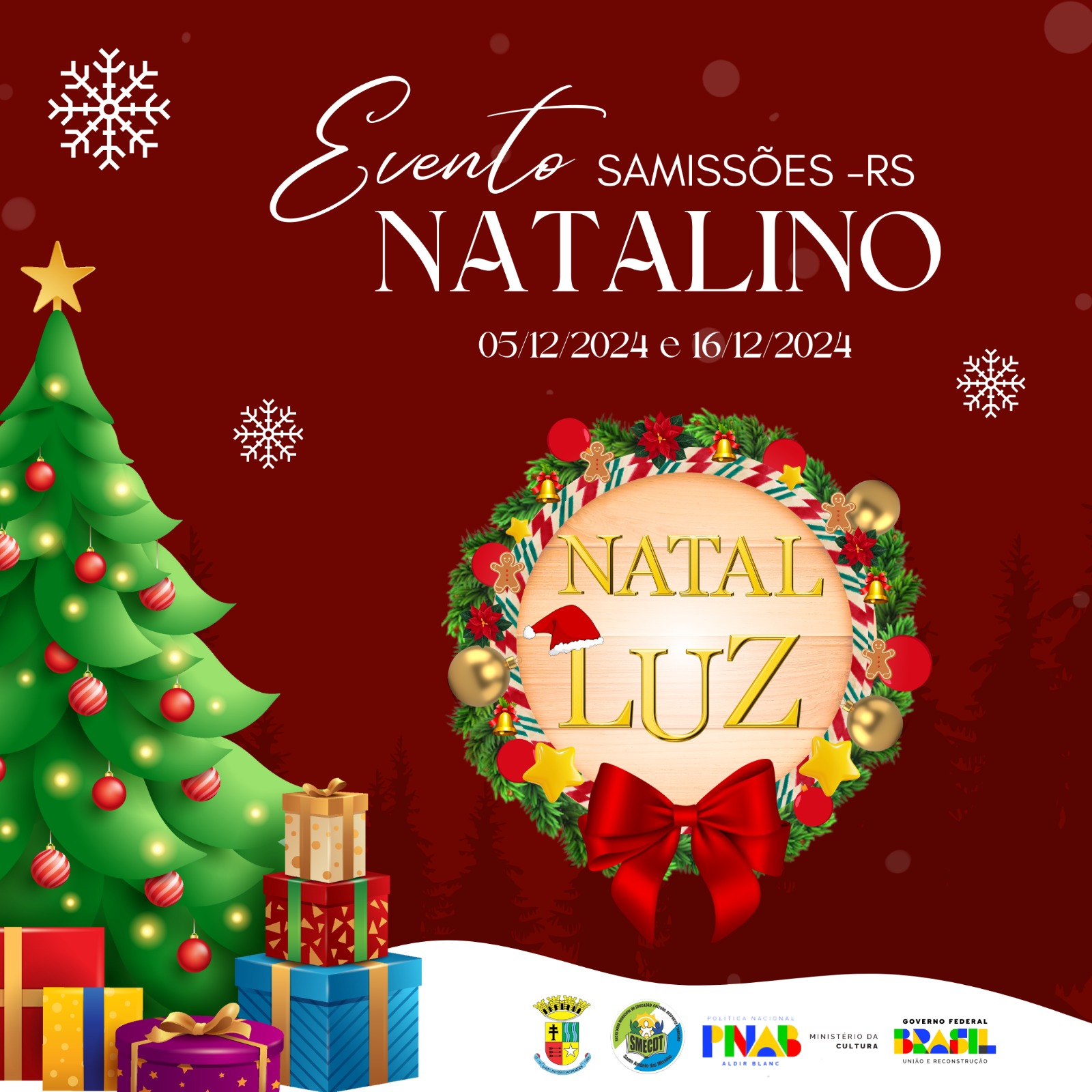 Programação de Natal 2024 – Santo Antônio das Missões