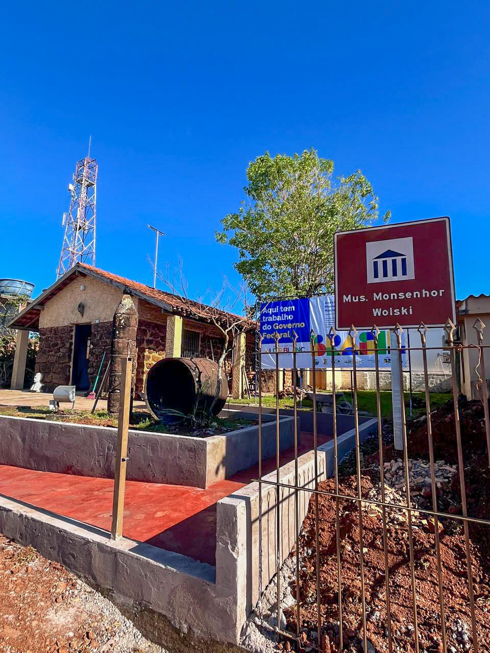 <p>MUSEU MONSENHOR ESTANISLAU WOLSKI PASSA POR OBRAS DE MELHORIAS NA ACESSIBILIDADE</p>