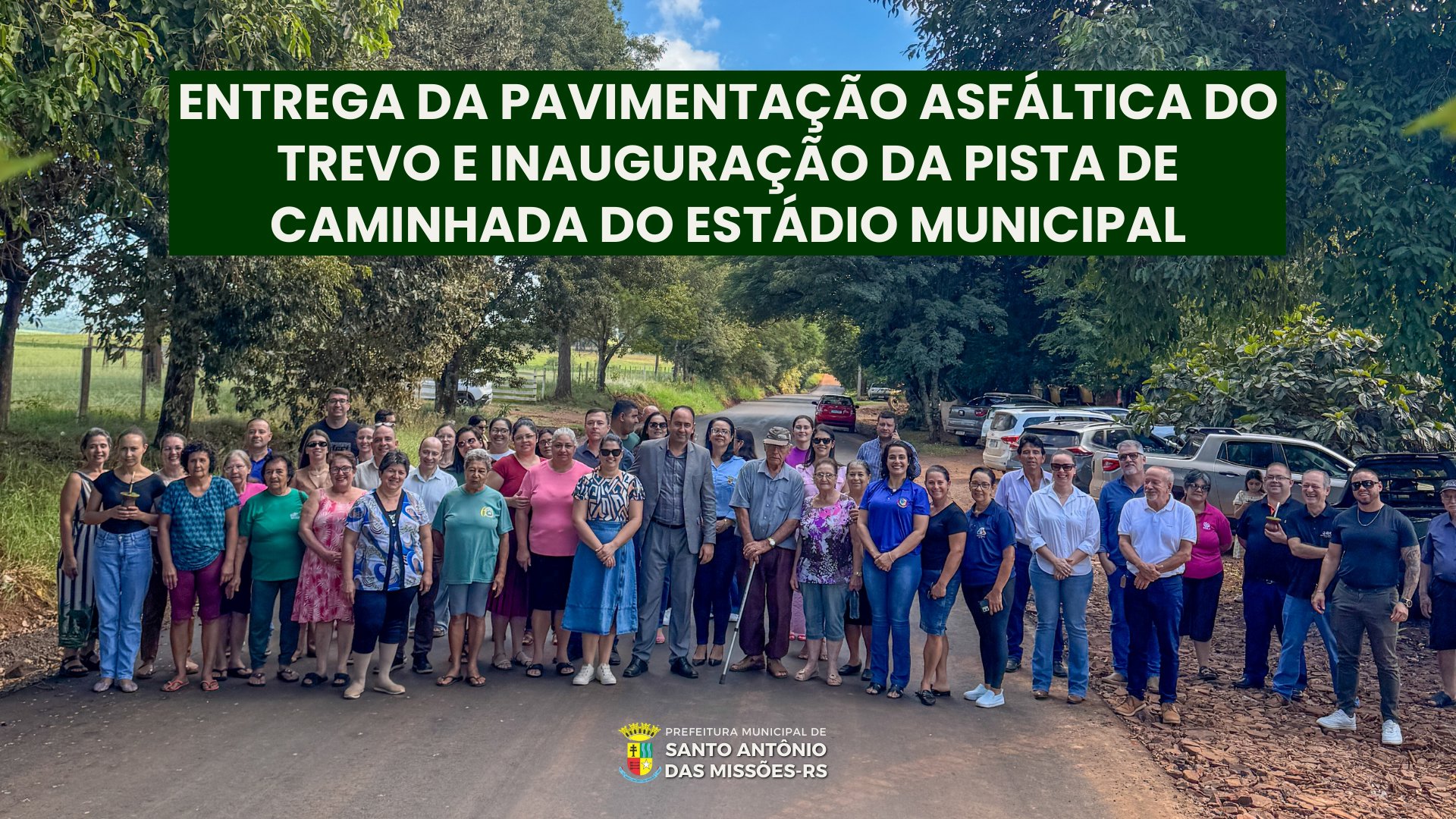 <p><strong>ADMINISTRA&Ccedil;&Atilde;O MUNICIPAL REALIZA ENTREGA DE IMPORTANTES OBRAS NO MUNIC&Iacute;PIO</strong></p>