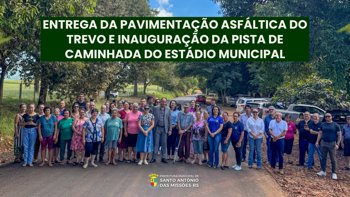 <p><strong>ADMINISTRA&Ccedil;&Atilde;O MUNICIPAL REALIZA ENTREGA DE IMPORTANTES OBRAS NO MUNIC&Iacute;PIO</strong></p>