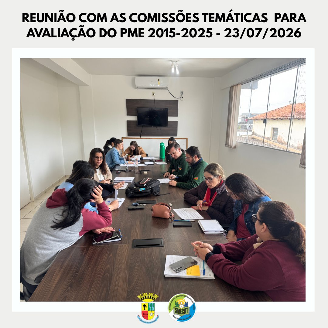 Comissão Gestora realiza avaliação do PME 2015–2025