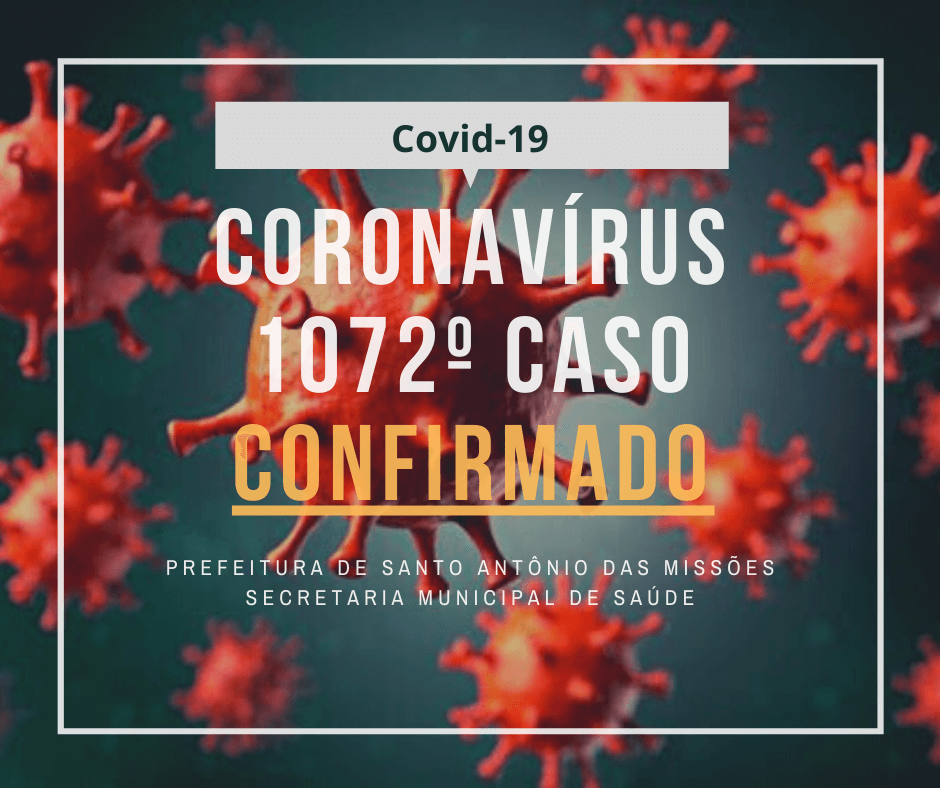 Boletim Epidemiológico desta quinta-feira registra mais casos de coronavírus em Santo Antônio das Missões