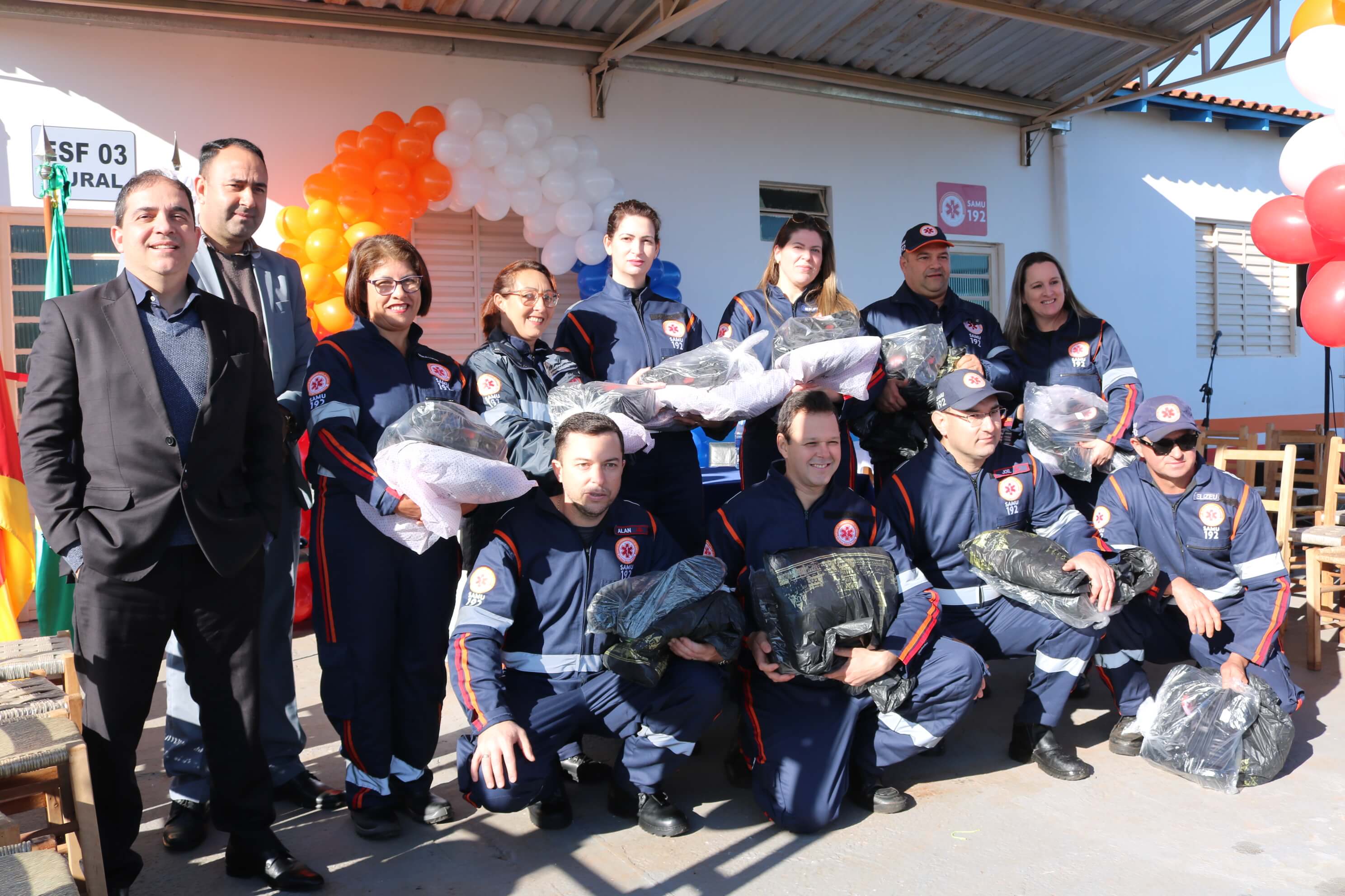 Inaugurada nova sede da ESF3 Rural e SAMU em Santo Antônio das Missões