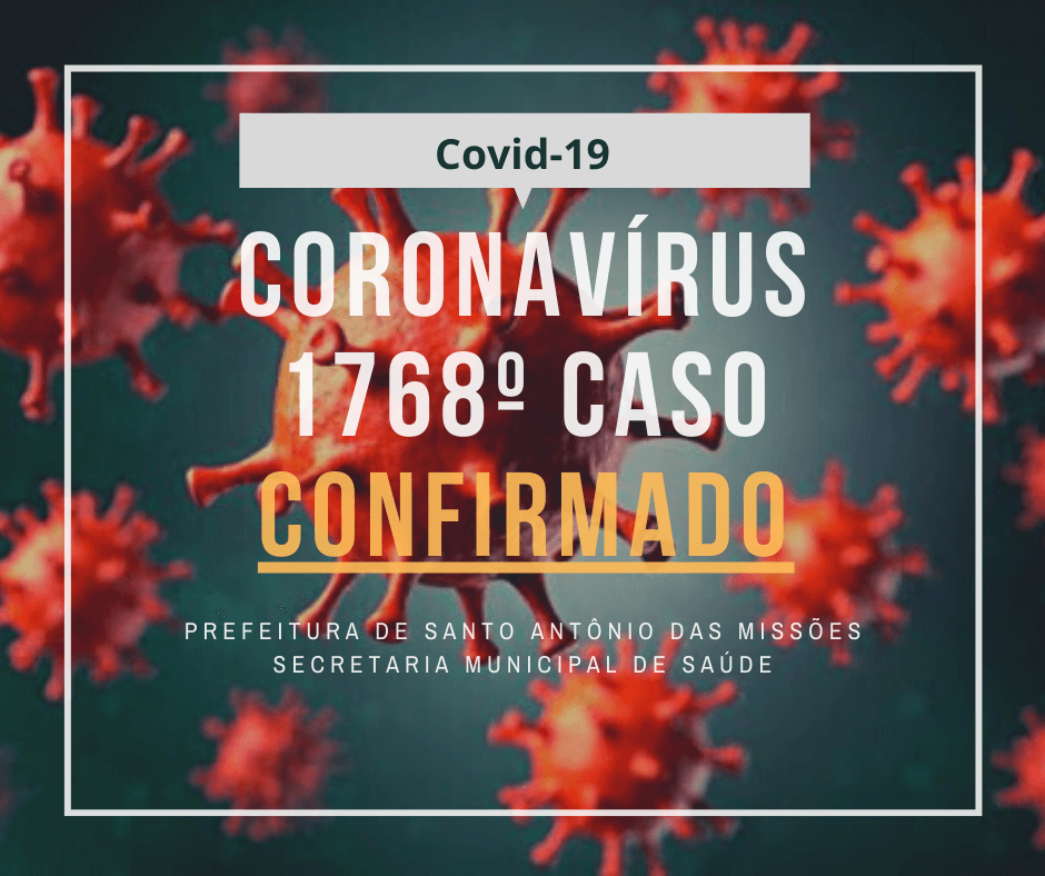 Boletim Epidemiológico desta sexta-feira registra mais casos de coronavírus em Santo Antônio das Missões