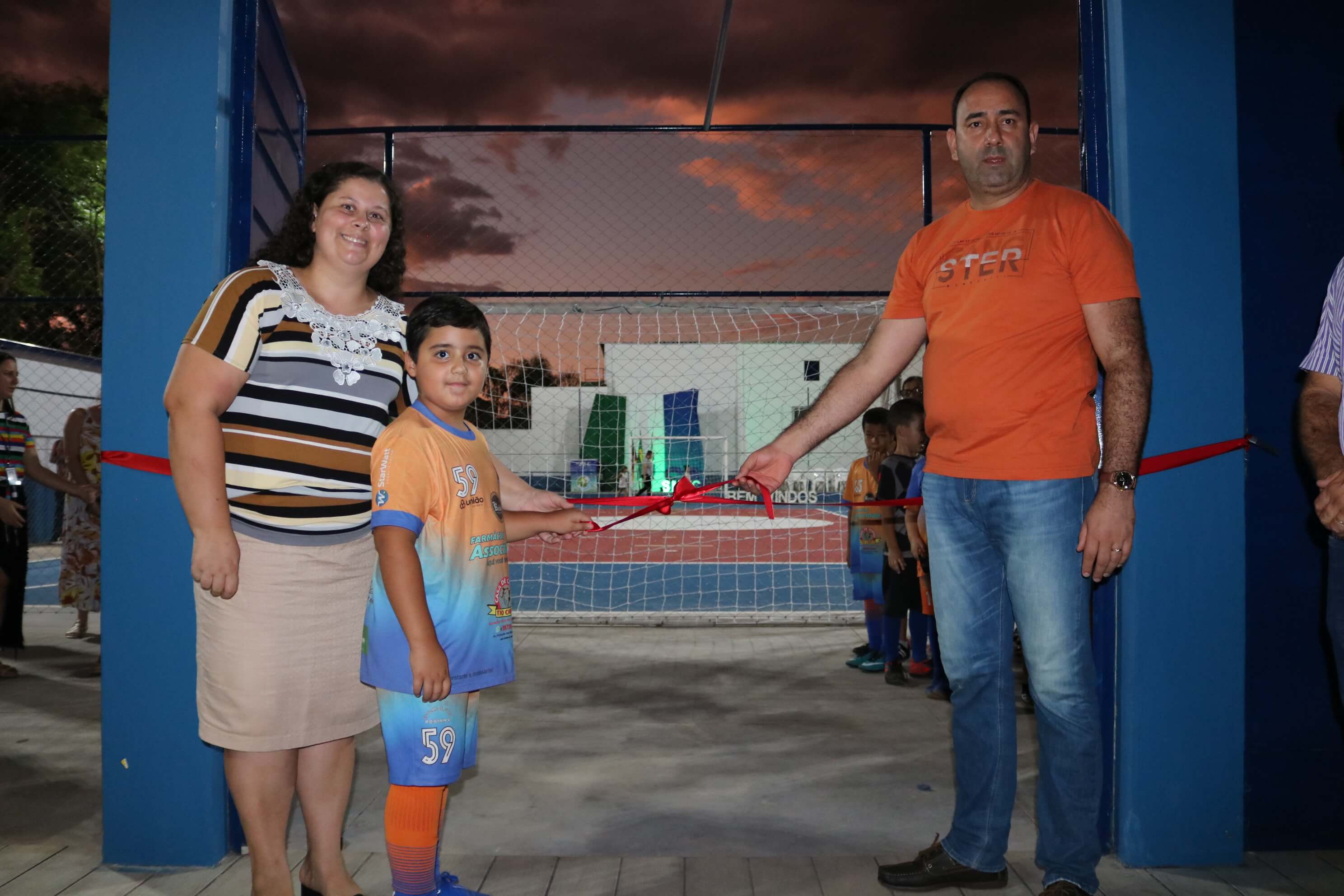 Prefeitura de Santo Antônio das Missões reinaugura Quadra de Esportes Faustino Lago