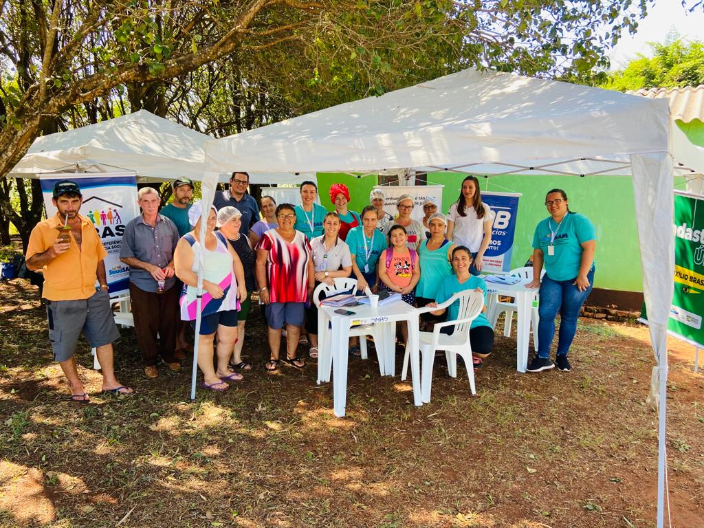Projeto “Assistência Social junto à comunidade”, no Rincão dos Garcia
