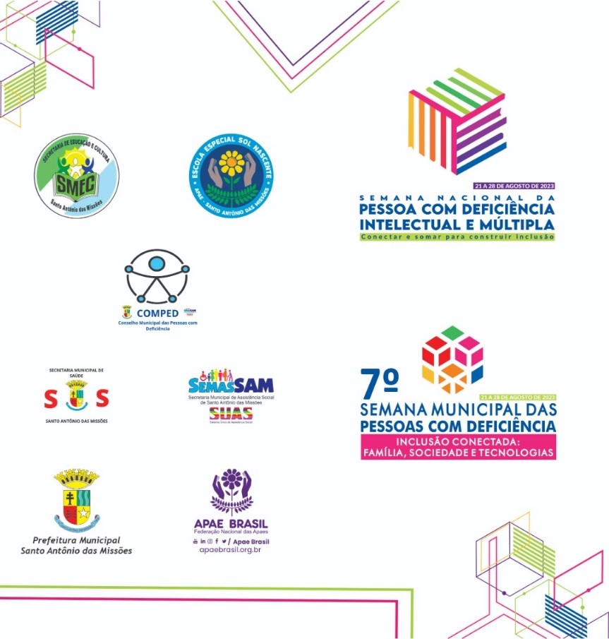 Semana Nacional da Pessoa com Deficiência Intelectual e Múltipla e 7ª Semana Municipal das Pessoas com Deficiência