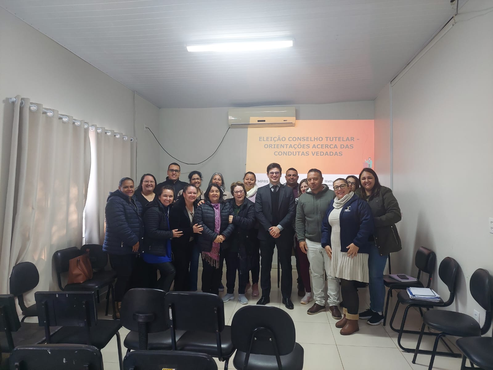 Candidatos ao Conselho Tutelar participam de reunião informativo com promotor de Justiça