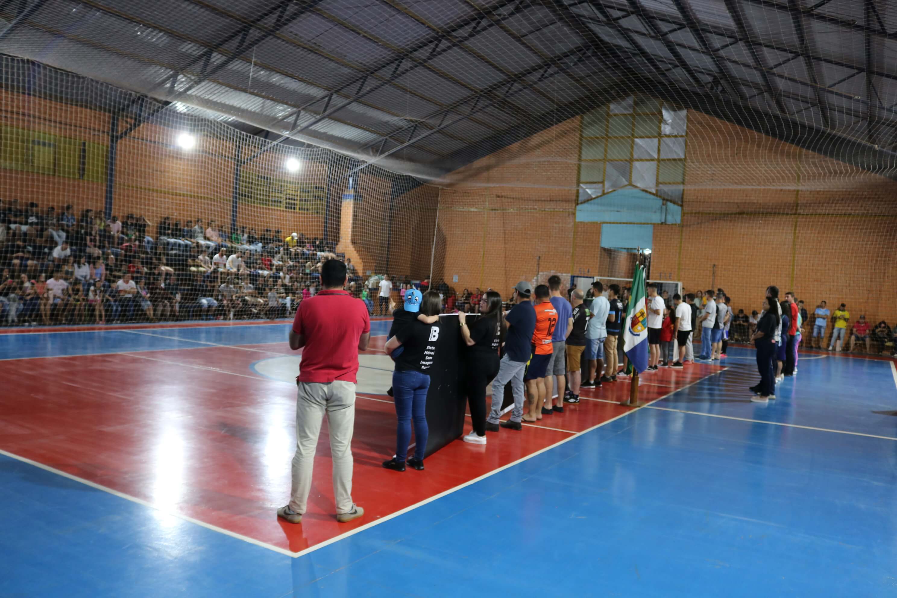 Pontapé inicial no Campeonato Municipal Interfirmas, em Santo Antônio das Missões