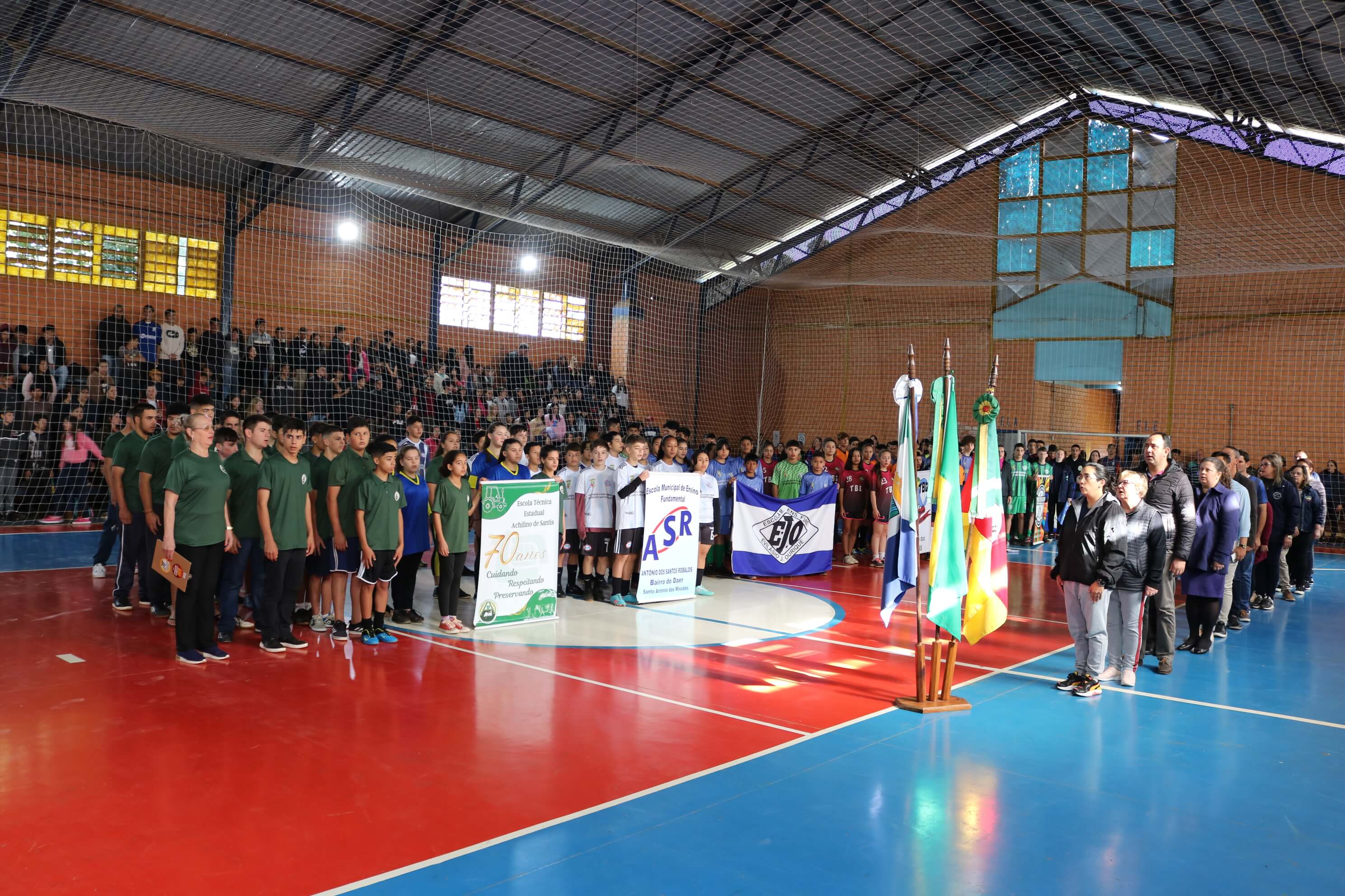 Prefeitura de Santo Antônio das Missões realiza a abertura dos Jogos Escolares do Rio Grande do Sul