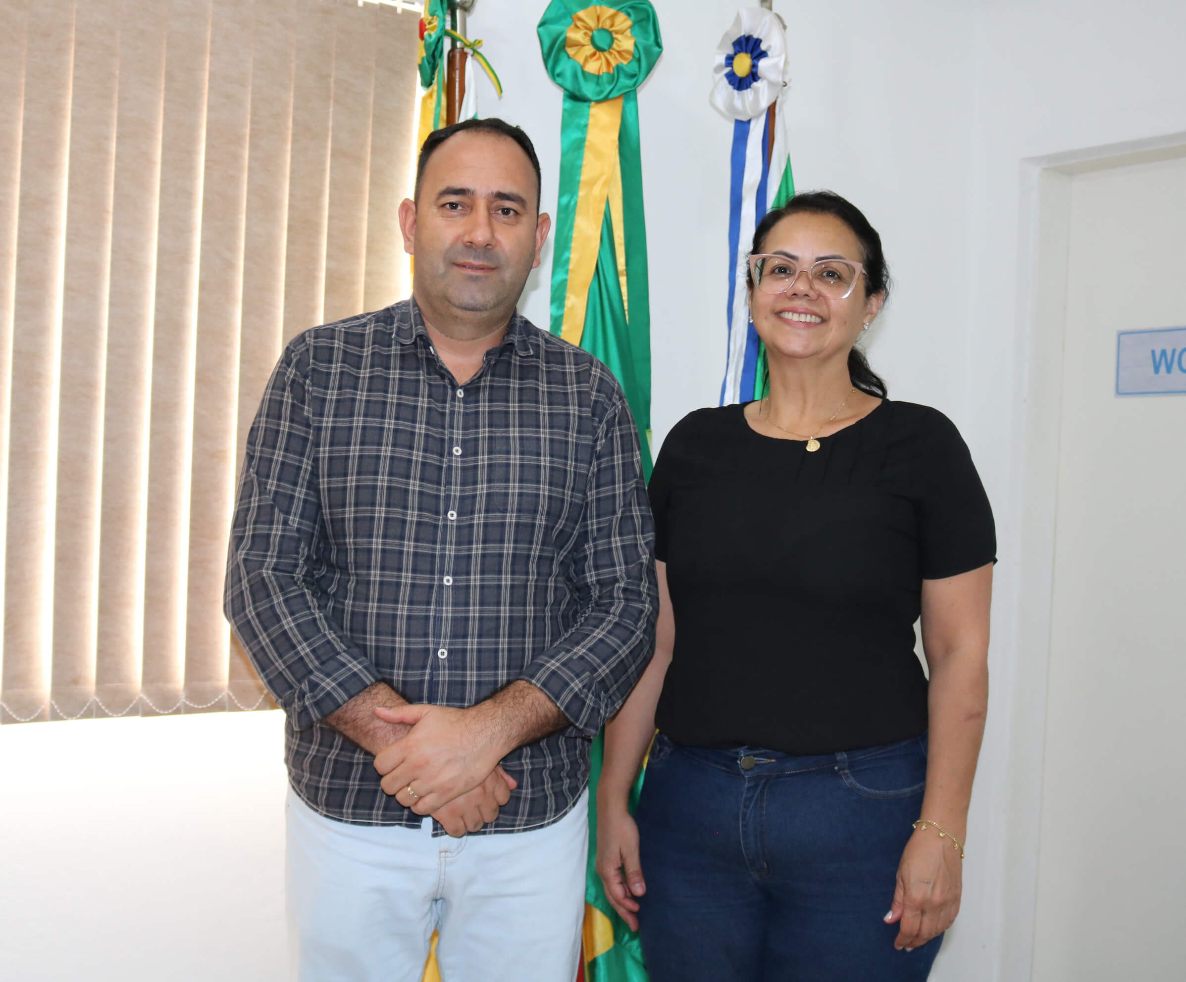 Presidente da Câmara de Vereadores assumiu interinamente como prefeita