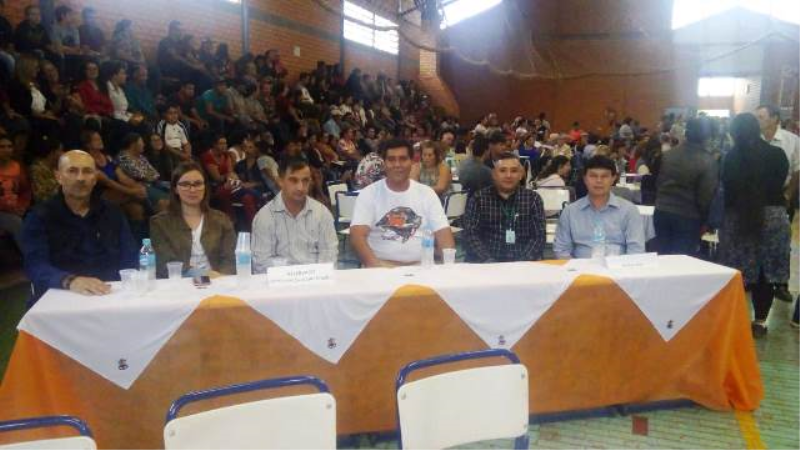 Prefeito Puranci Barcelos participa das comemorações do aniversário de Itacurubi 