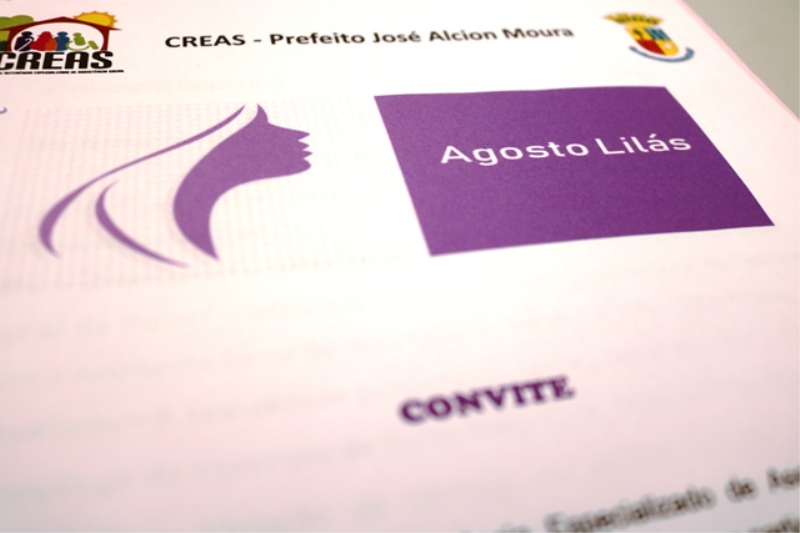 CREAS promove evento alusivo ao agosto lilás 