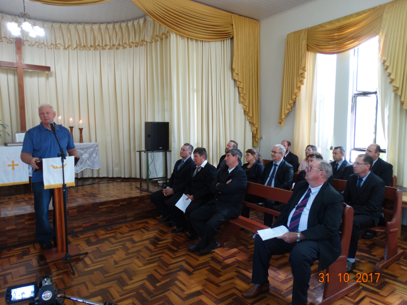 SESSÃO SOLENE EM HOMENAGEM AOS 500 ANOS DA REFORMA LUTERANA
