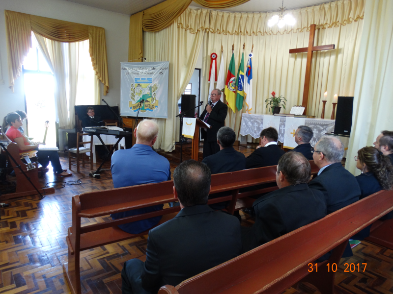 SESSÃO SOLENE EM HOMENAGEM AOS 500 ANOS DA REFORMA LUTERANA