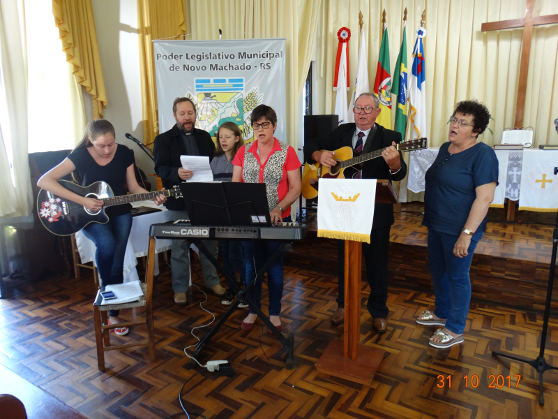 SESSÃO SOLENE EM HOMENAGEM AOS 500 ANOS DA REFORMA LUTERANA