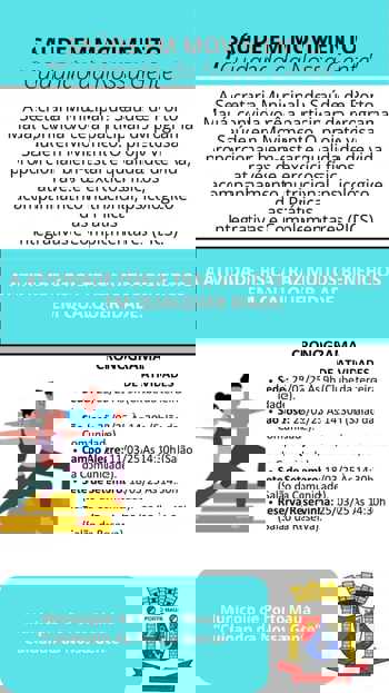 <p>SA&Uacute;DE EM MOVIMENTO: CUIDANDO DE VOC&Ecirc; COM ATEN&Ccedil;&Atilde;O E DEDICA&Ccedil;&Atilde;O&nbsp;</p>