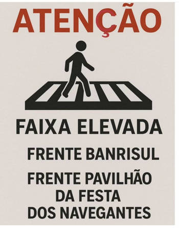 <p>&nbsp;FAIXAS ELEVADAS TRAZEM MAIS SEGURAN&Ccedil;A EM PORTO MAU&Aacute;!🚶🏻&zwj;♀️⚠️</p>