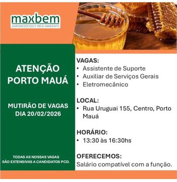 <p><strong>ATENÇÃO PORTO MAUÁ!</strong></p>