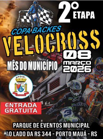 <p><strong>&nbsp;2&ordm; ETAPA VELOCROSS</strong></p>