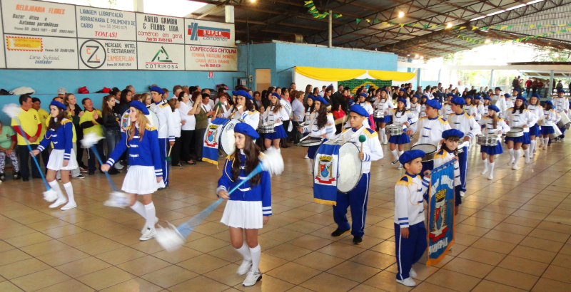 ENCONTRO DE BANDAS MARCIAIS EM COMEMORAÇÃO À SEMANA DA PATRIA DE PORTO MAUÁ