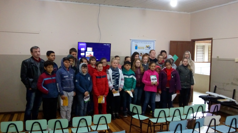 PALESTRA SOBRE EDUCAÇÃO FISCAL E NOTA FISCAL GAÚCHA