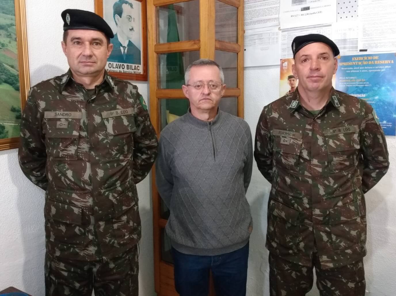 POSTO DE RECRUTAMENTO E MOBILIZAÇÃO DE SANTIAGO REALIZA VISITA DE ORIENTAÇÃO TÉCNICA NA JSM 130ª – PORTO MAUÁ-RS