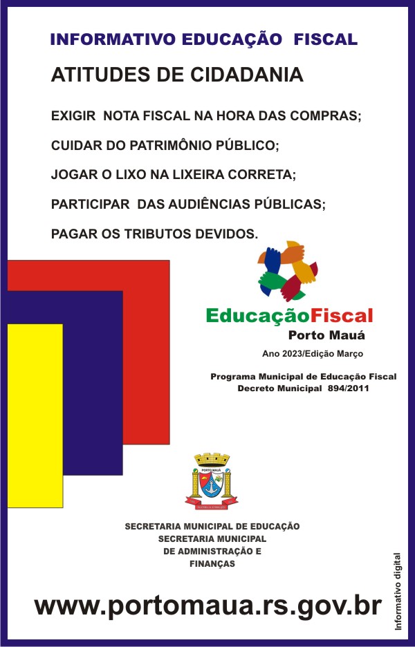 Informativo Educação Fiscal