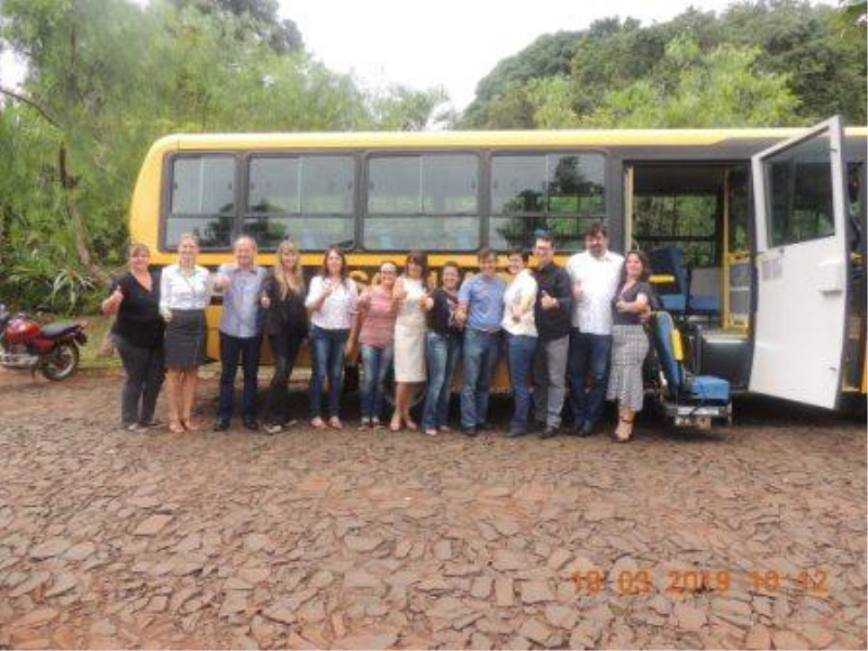 Porto Mauá adquiriu mais um Ônibus para o Transporte Escolar