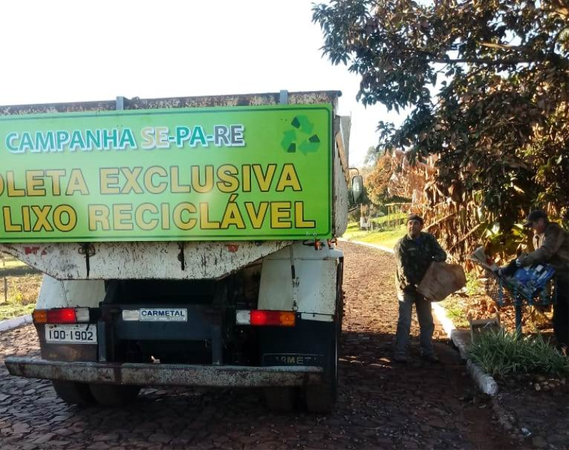 Dado início a Coleta Seletiva de Lixo em Porto Mauá