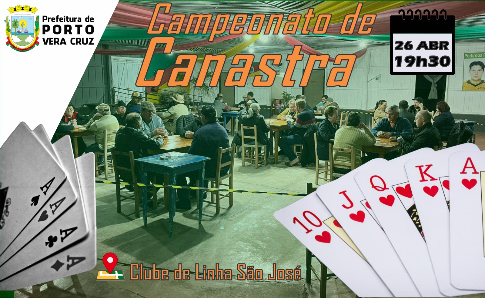 <p><strong>Campeonato Municipal de Canastra</strong></p>