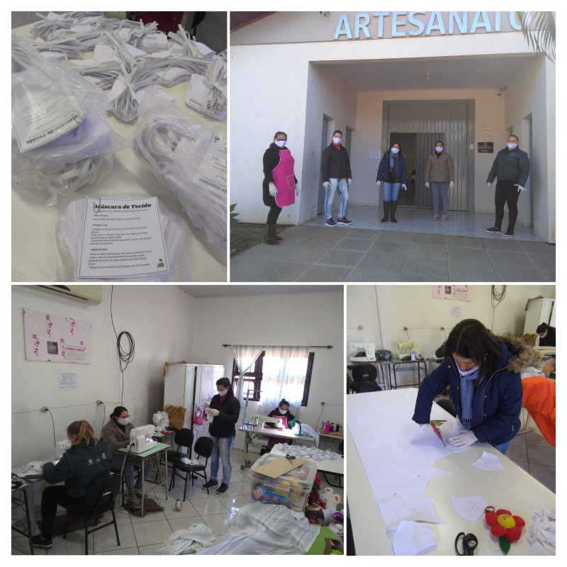 Confecção de Máscaras