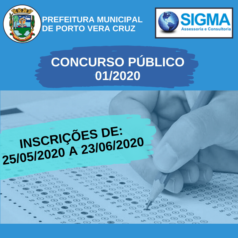 CONCURSO PÚBLICO DE PROVAS E TÍTULOS Nº 01/2020