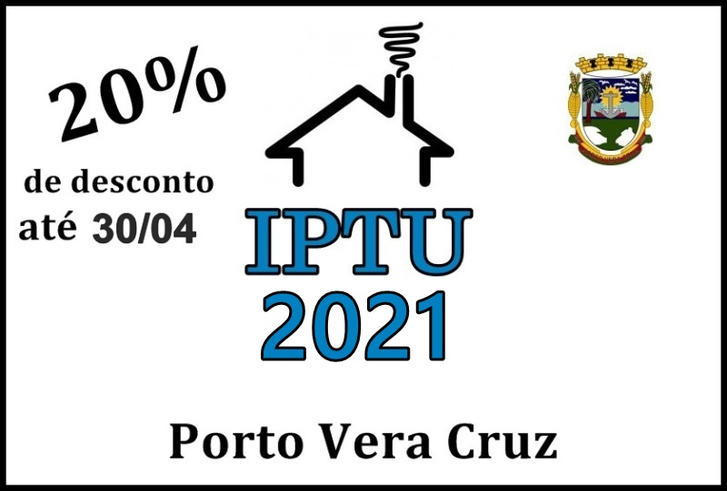 IPTU com 20% de desconto até 30/04